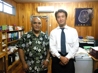 バプロ理事長、ナウル共和国訪問！